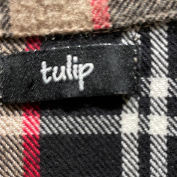 Tulip brand Plaid Button-Up Shirt XL - Picture 2 of 9